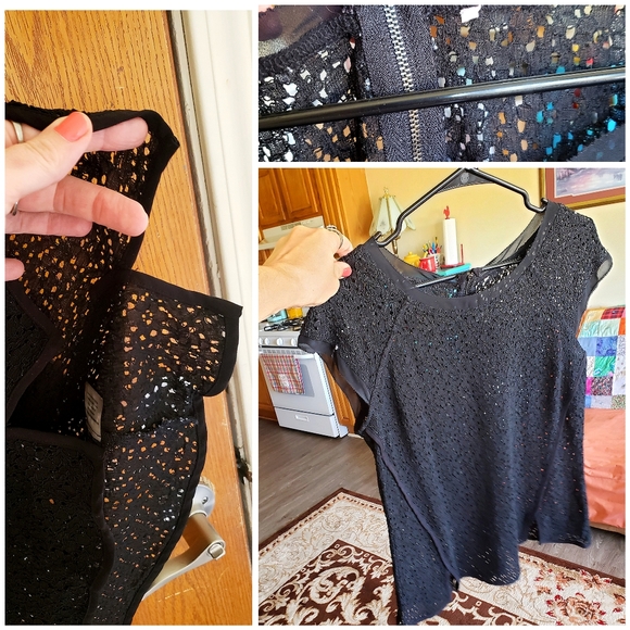 Banana Republic Tops - NWOT banana Republic full lace overlay top